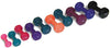 Vinyl Coated Dumbbells Weight Set. 6 pcs (2/ea. 1,2,3 lb)