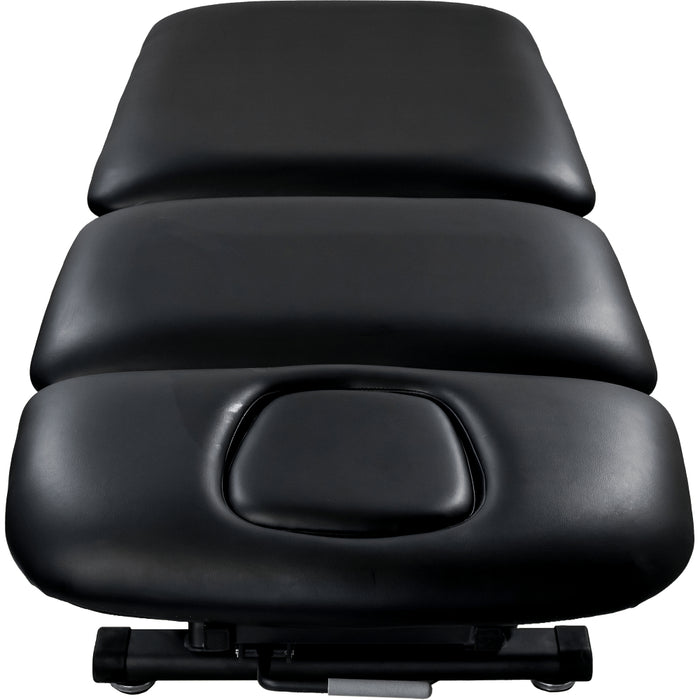 Titan Premier Power Hi-Lo Treatment Table w/ 3-Section Top (Adjustable Back & Drop Section) [Black Upholstery]