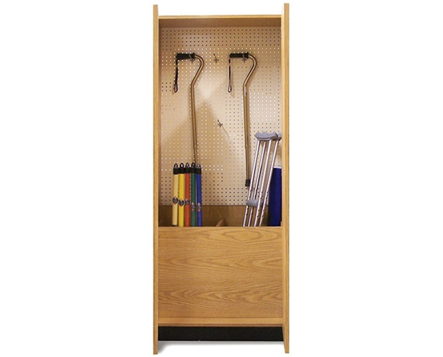 Thera-Wall Therapy Cabinet w/ Storage Bin & Set of Weights