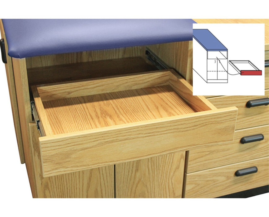 Full Extension Pull-Out Drawer for Proteam Taping Stations