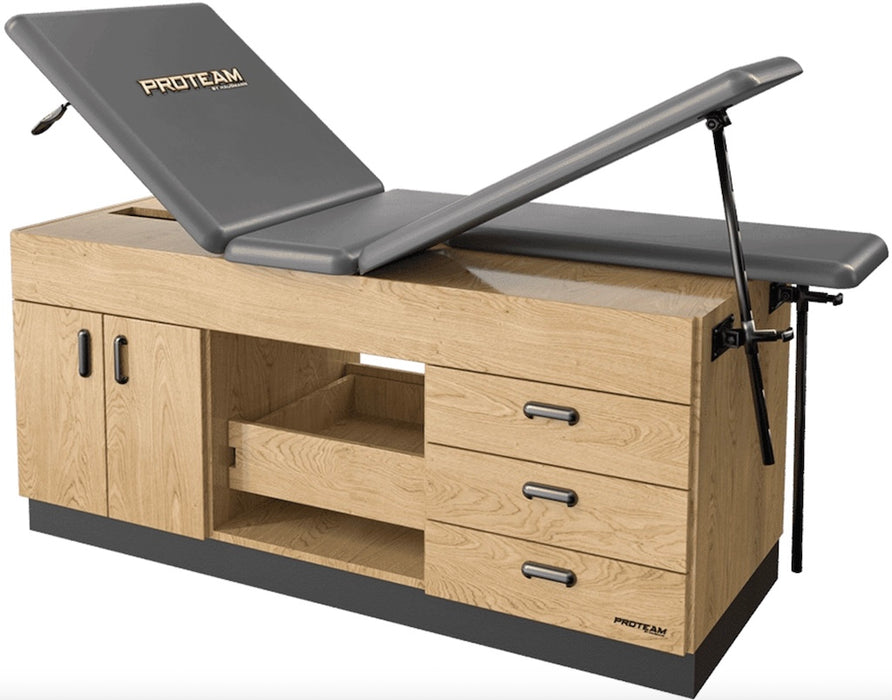 Sports Cabinet Treatment Table w/ 4-Section Top