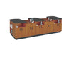 Sports 3-Seat Taping Treatment Station. 42