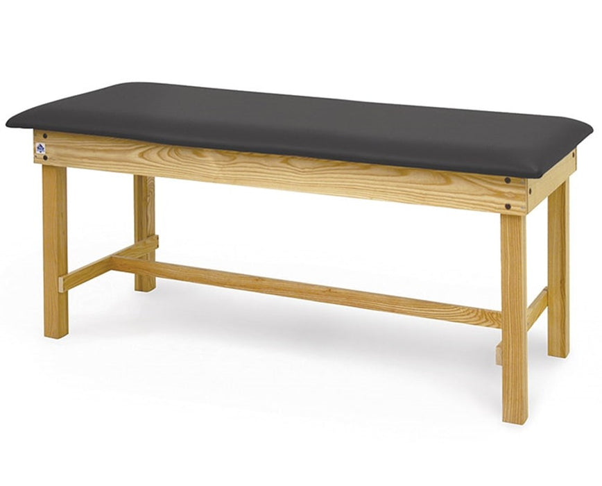 Athletic Training S&W Treatment Table w/ Backrest, 30" W [Dove Gray Upholstery]
