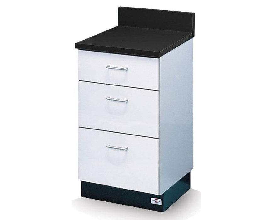 16"W 3-Drawer Base Cabinet - Pro-Line. 18"D