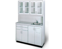 49.75"W Free-Standing Base & Top Cabinet w/ Sink