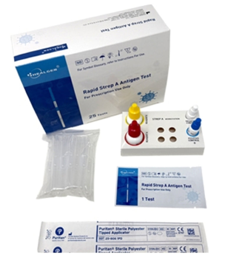 Strep Test Collection Healgen Scientific Strep A Test Strips. Save at Tigermedical — Tiger ...