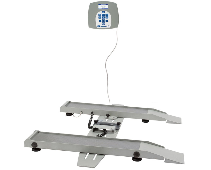 Professional Portable Wheelchair Scale, KG w/ Bluetooth