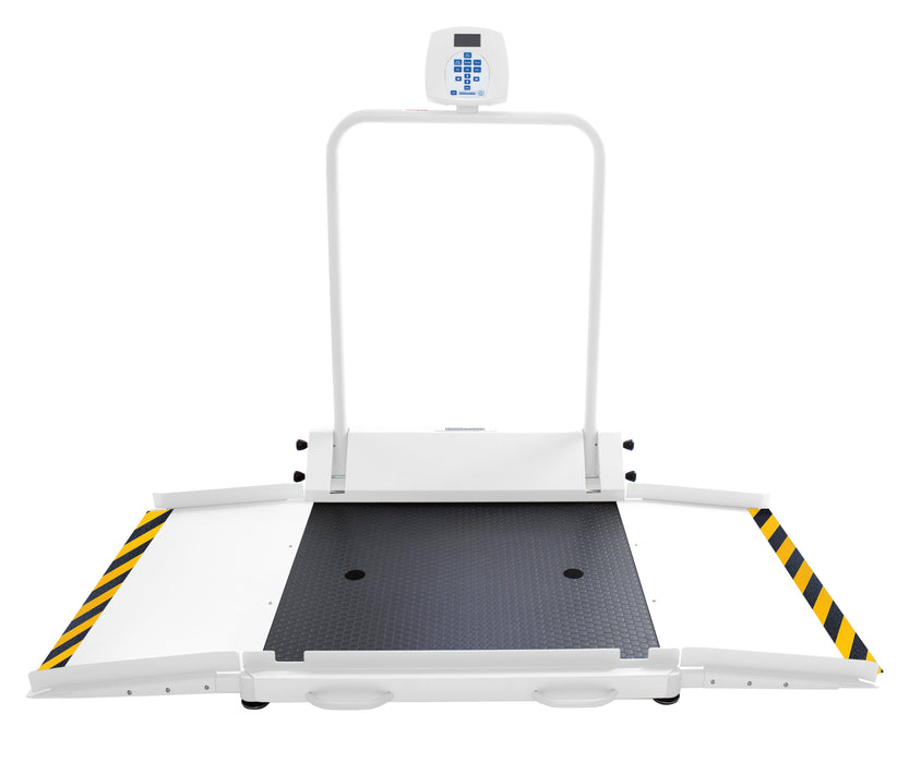 Bariatric ADA Compliant Wheelchair Scale w/ Dual Ramps. KG