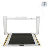 Bariatric ADA Compliant Wall-Mount Fold-Up Wheelchair Scale