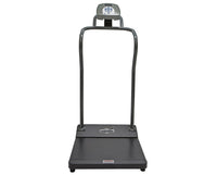 Bariatric Antimicrobial Digital Platform Scale w/ Handrail