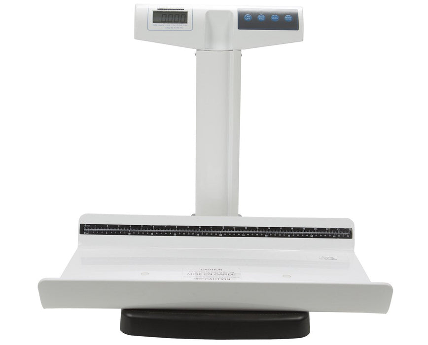 Professional Digital Pediatric Tray Scale KG w/ Digital Height Rod