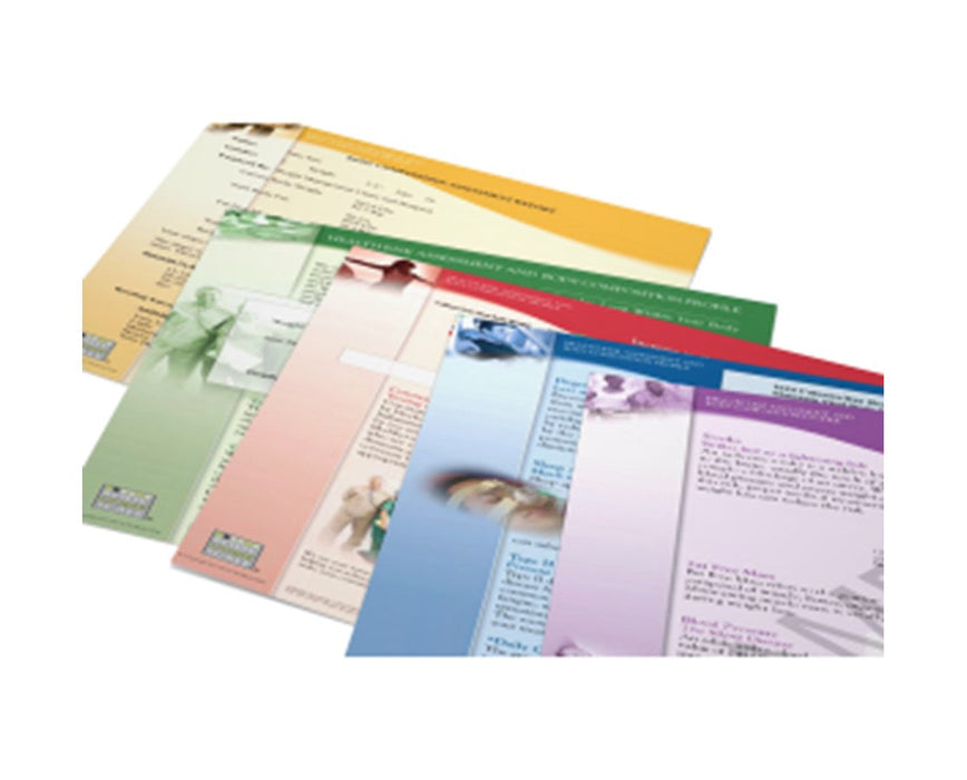 Illustrated Printout Stationary Adult 5 Pg Report, 25/pk