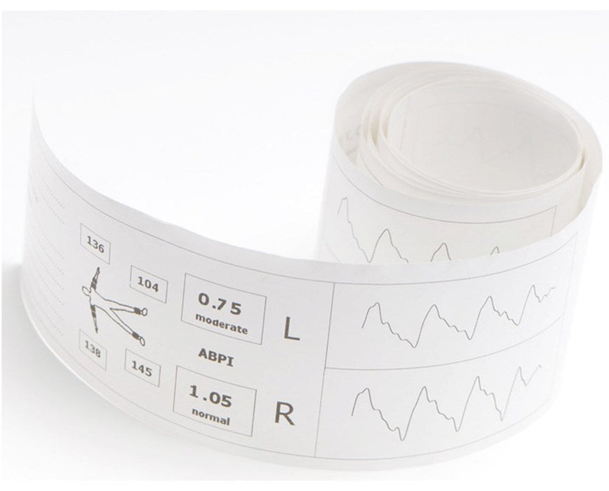 Thermal Paper for Dopplex Ability ABI System - with Adhesive Back - 5/pk