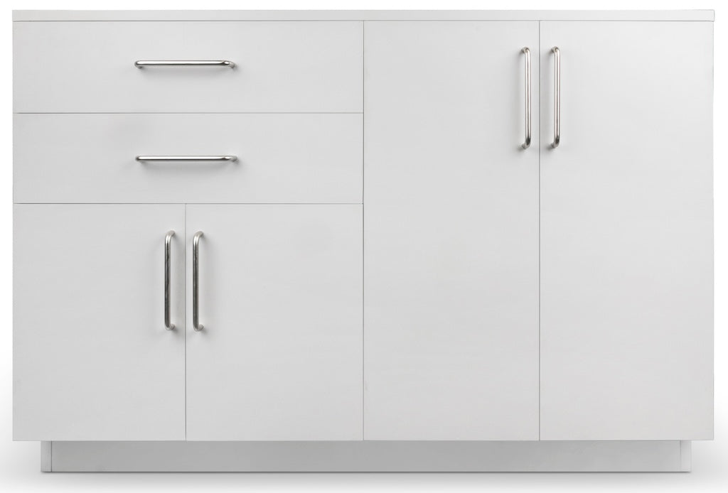 48"W Base Cabinet. 4 Doors & 2 Drawers (Sink Option)