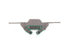 Standing Assist Lift Sling, Large (Green Trim)