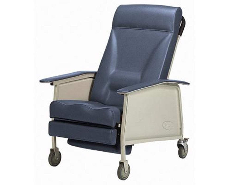 3 Position Bariatric Geriatric Recliner, Deluxe Wide - Blue Ridge