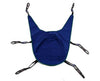 Divided Leg Lift Sling with Head Support, Petite (Navy Trim)
