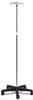 Economy Five Leg IV Pole, Nylon Base - 4-Hooks