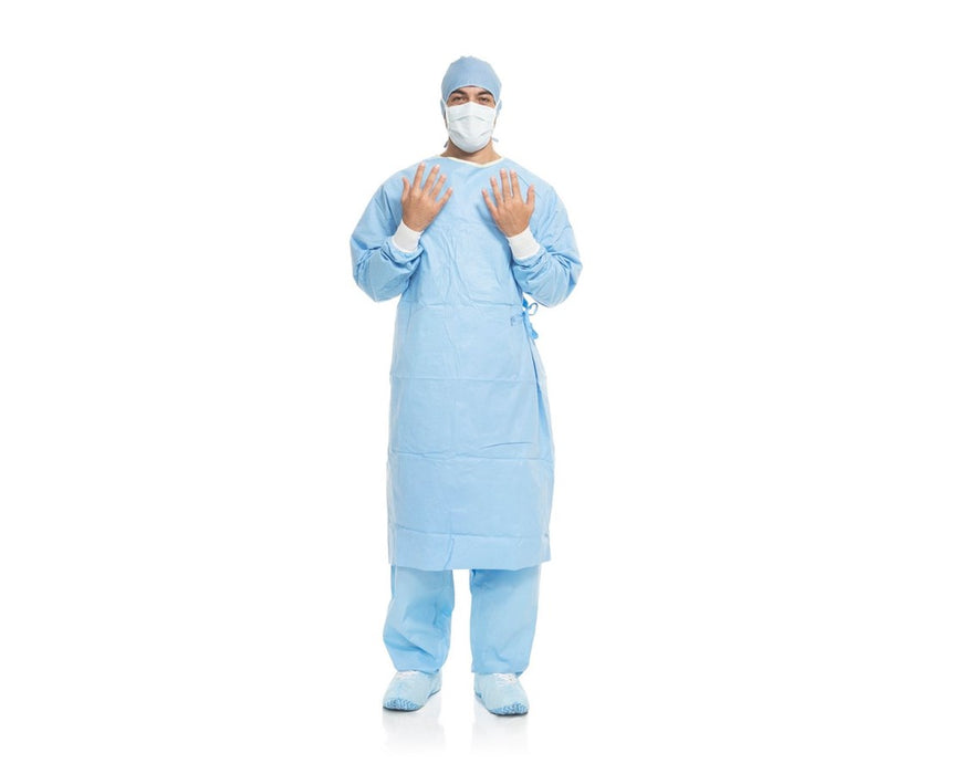 AERO BLUE Performance Surgical Gown Non-Sterile, Towel Large, Standard (432/cs)
