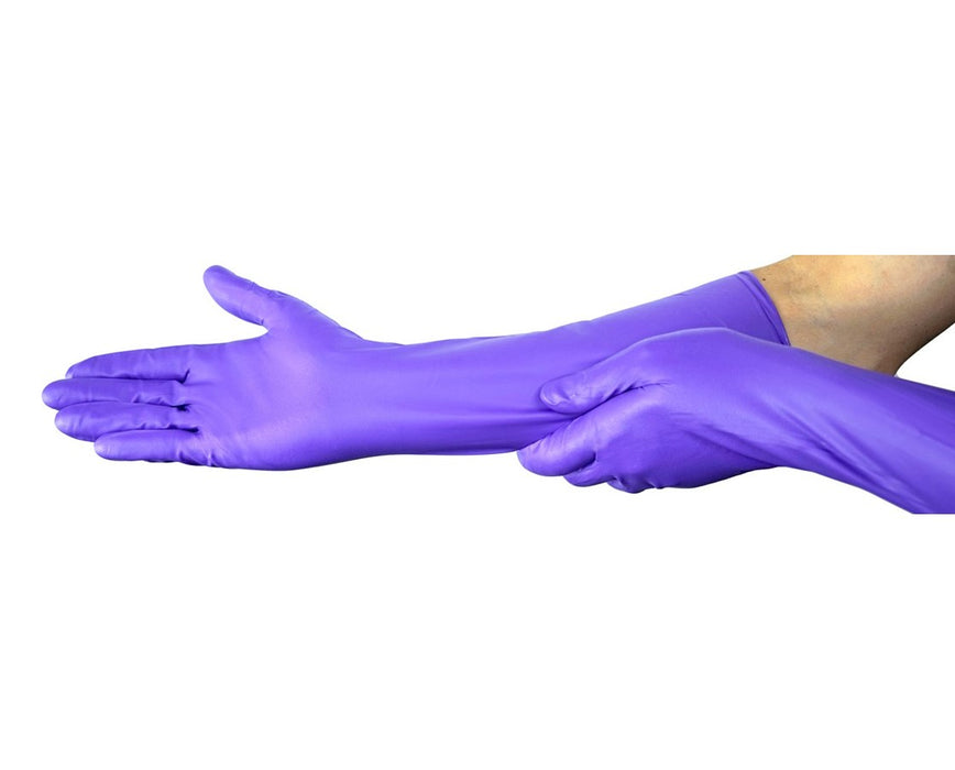 Purple Nitrile* Max Powder-Free Exam Gloves Medium (400/Case)