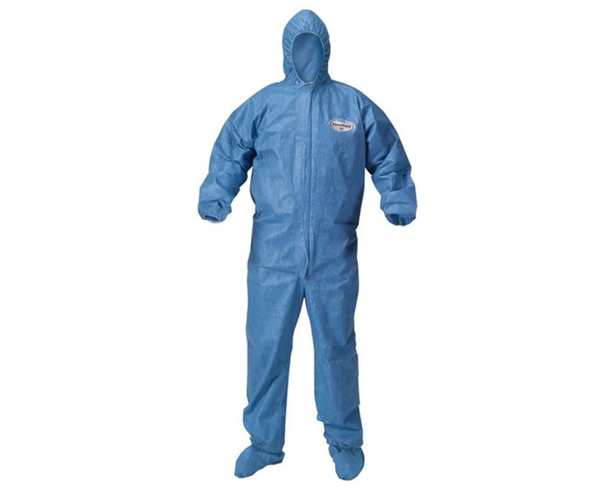 KleenGuard A60 Protection Coveralls - Hooded and Booted 2XL - 24/Cs