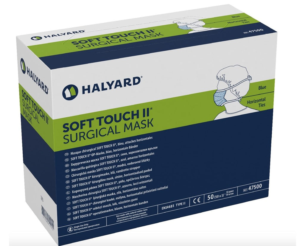 Halyard Soft Touch II Surgical Mask. Save at Tigermedical — Tiger