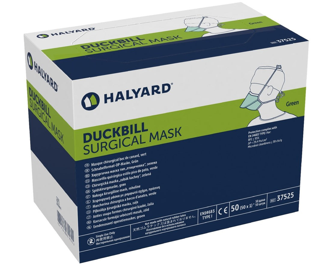 Halyard Duckbill Surgical Mask. Save at Tigermedical — Tiger Medical