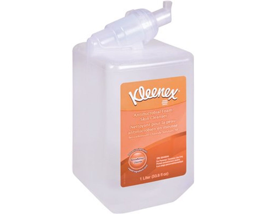 Kleenex Antimicrobial Foam Skin Cleanser - 6/Cs