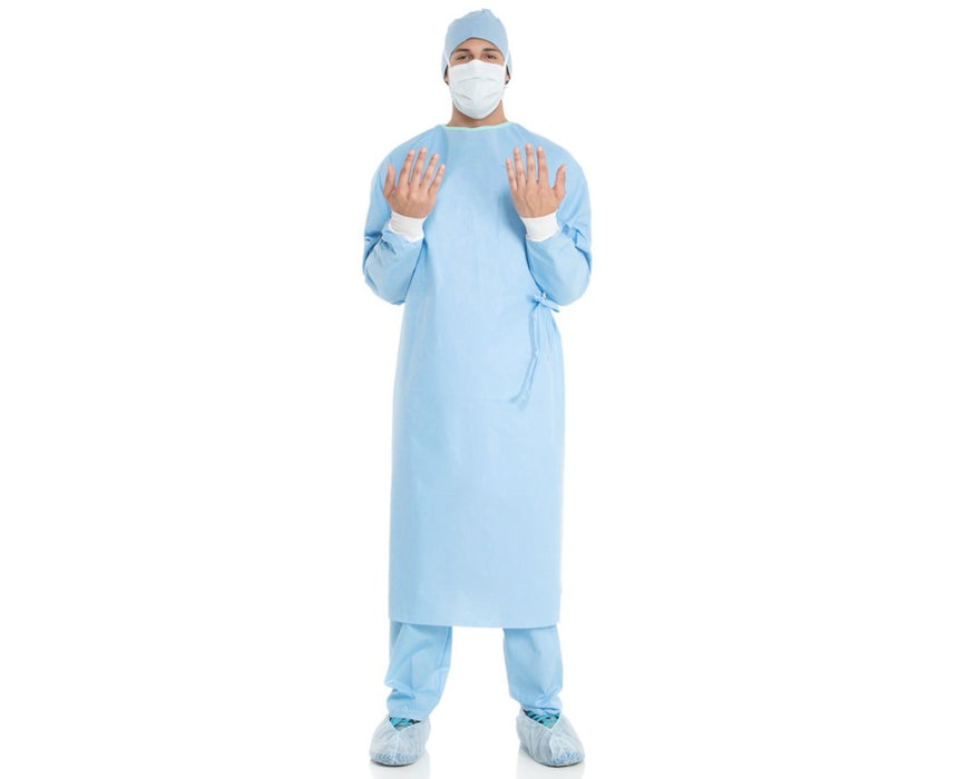 Ultra Fabric-Reinforced Surgical Gown with Raglan Sleeves X-Large (28/Case). Sterile