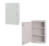 Single-Door Narcotics Cabinet w/ Dual Key Lock & 2 Adjustable Shelves. 18