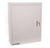 Single-Door Narcotics Cabinet w/ 3 Shelves & Key Lock