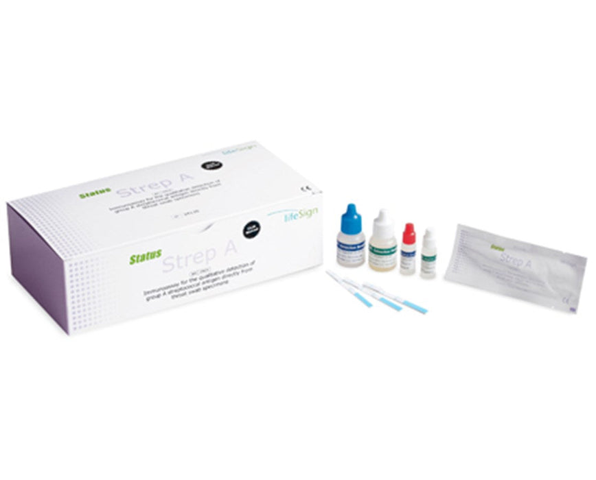 Status Strep A Strip Test Kit (30 Tests/Kit)