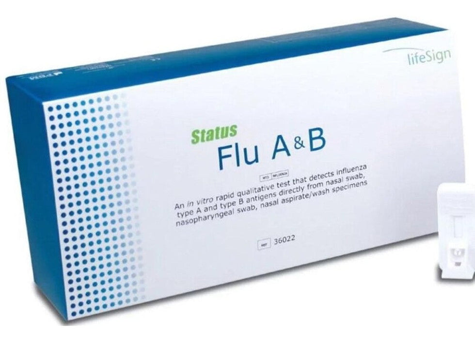 Status Flu A & B Positive and Negative Control Swabs