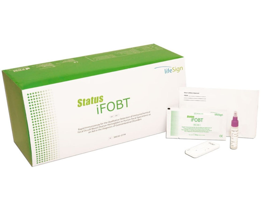 Lifesign Colon LifeSign Status Fecal Occult Blood Test Kit. Save at Tigermedical ...