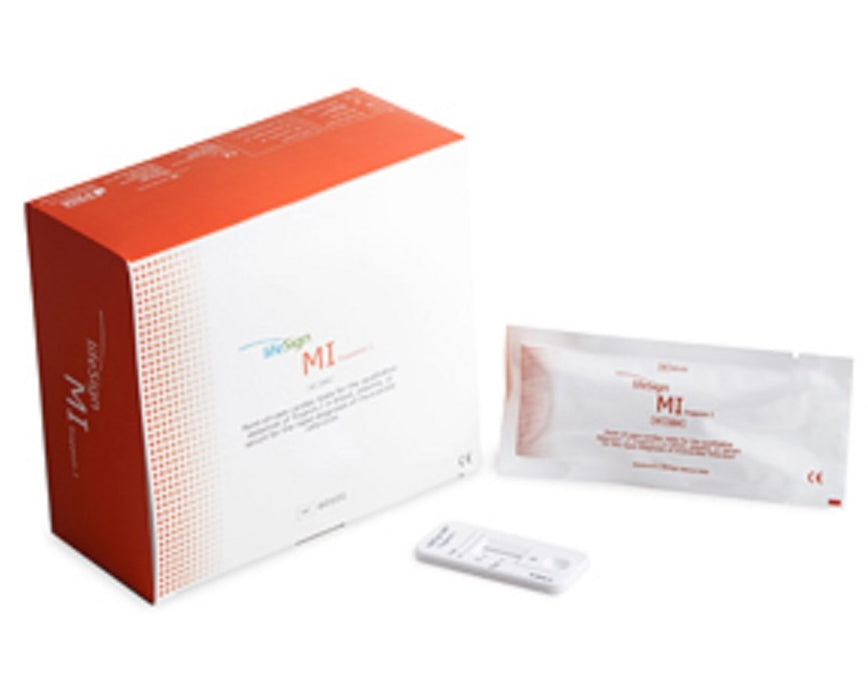 MI Myocardial Infarction Test Kit - 20/Cs - Troponin I