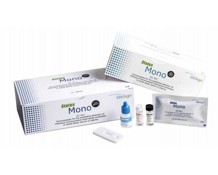 Status Mono Test Kit - Whole Blood, Serum or Plasma (25 Tests/Box)