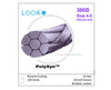 PolySyn Absorbable Single Armed Sutures w/ Reverse Cutting Needles, 3/8 Circle, Size 4-0, 10
