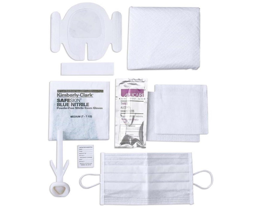 Central Line Dressing Kit with Alcohol Triple Swabstick & Tegaderm 1626 Dressing, 20/cs