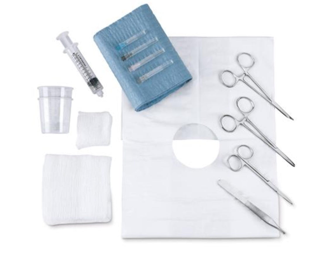 Sharp Injection Tray Medical Action Sharp Debridement Procedure Tray. Save at Tigermedical ...