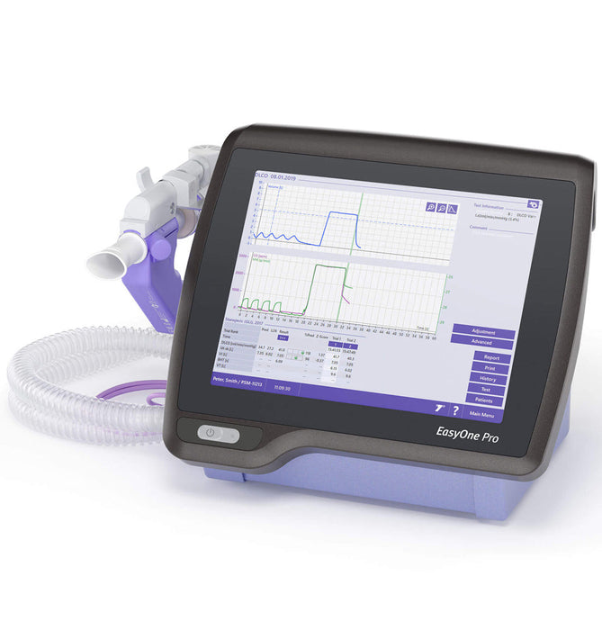 EasyOne Pro Portable DLCO, Lung Volume & Spirometry Analyzer