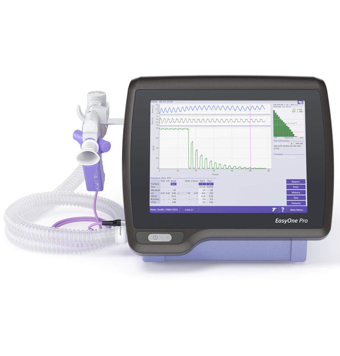 EasyOne Pro Lab Portable DLCO, Lung Volume & Spirometry Analyzer