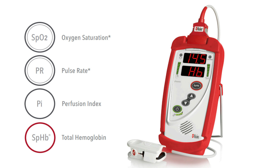 Pronto Pulse CO-Oximeter (PR, PI, SpHb)