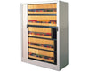 File Harbor Unit w/ Horizontal Retractable Door. 5 Tier 42