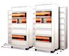 Flip-n-File Cabinets on Kwik-Track. Tri-Slider, 7 Units. 3/2/2 5 Openings Standard