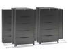 Lateral Files on Kwik-Track. 5 Drawers, Tri-Slider, 7 Units. 3/2/2, 42