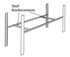 4-Post Heavy Duty Shelf Reinforcements 36