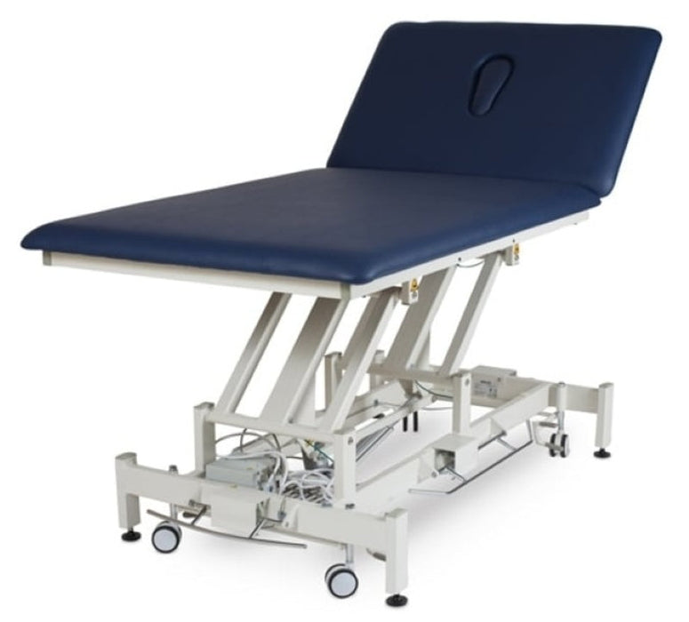 Bariatric Bo-Bath Power Hi-Lo Treatment Table w/ Adjustable Back & Casters