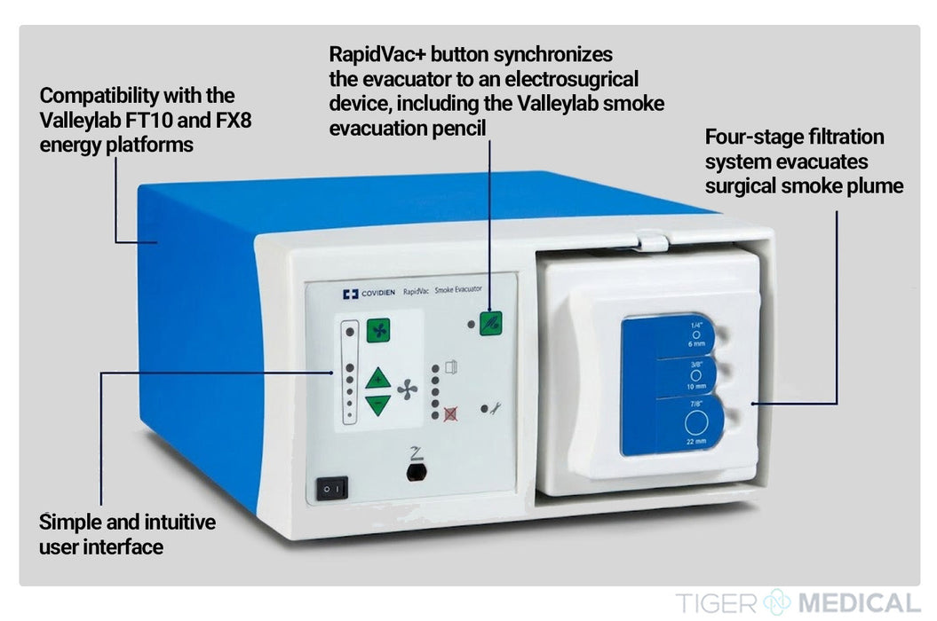 Rapidvac Surgical Smoke Evacuator