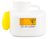 Chemotherapy Sharps Disposal Container w/ Flip-top Cap. 2.5 Gal. (12/cs)