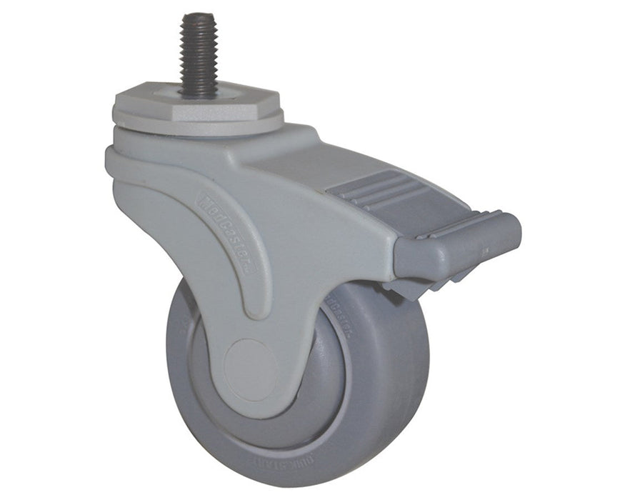 3" Total Locking Casters for 118-3 Commode Shower Chair 1 Single